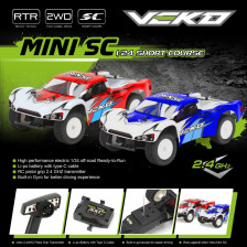 Veko Mini SC Blue 1:24 RTR con Gyro e Batteria - VK0002-BL