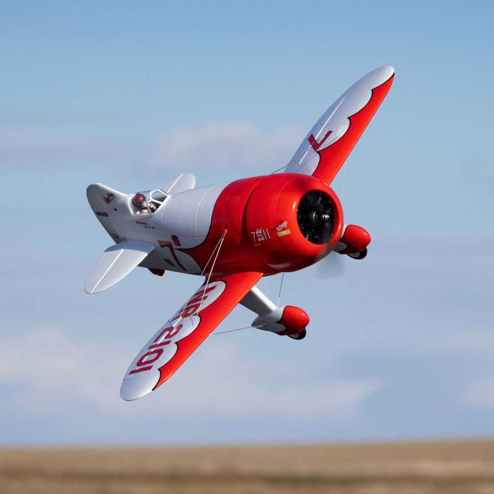 E-flite Gee Bee R-2 1.0m BNF Basic AS3X+ SAFE - EFL020550