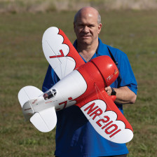 E-flite Gee Bee R-2 1.0m BNF Basic AS3X+ SAFE - EFL020550