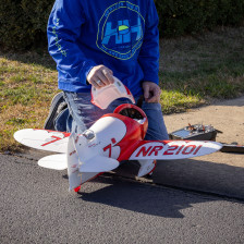 E-flite Gee Bee R-2 1.0m BNF Basic AS3X+ SAFE - EFL020550