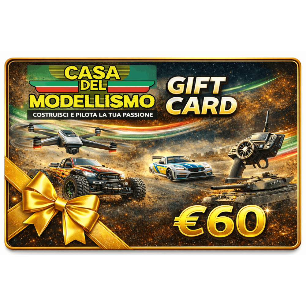 GIFT CARD Casa del Modellismo Euro 60,00