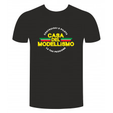 T-Shirt Casa del Modellismo 100% Cotone - Taglie S-3XL