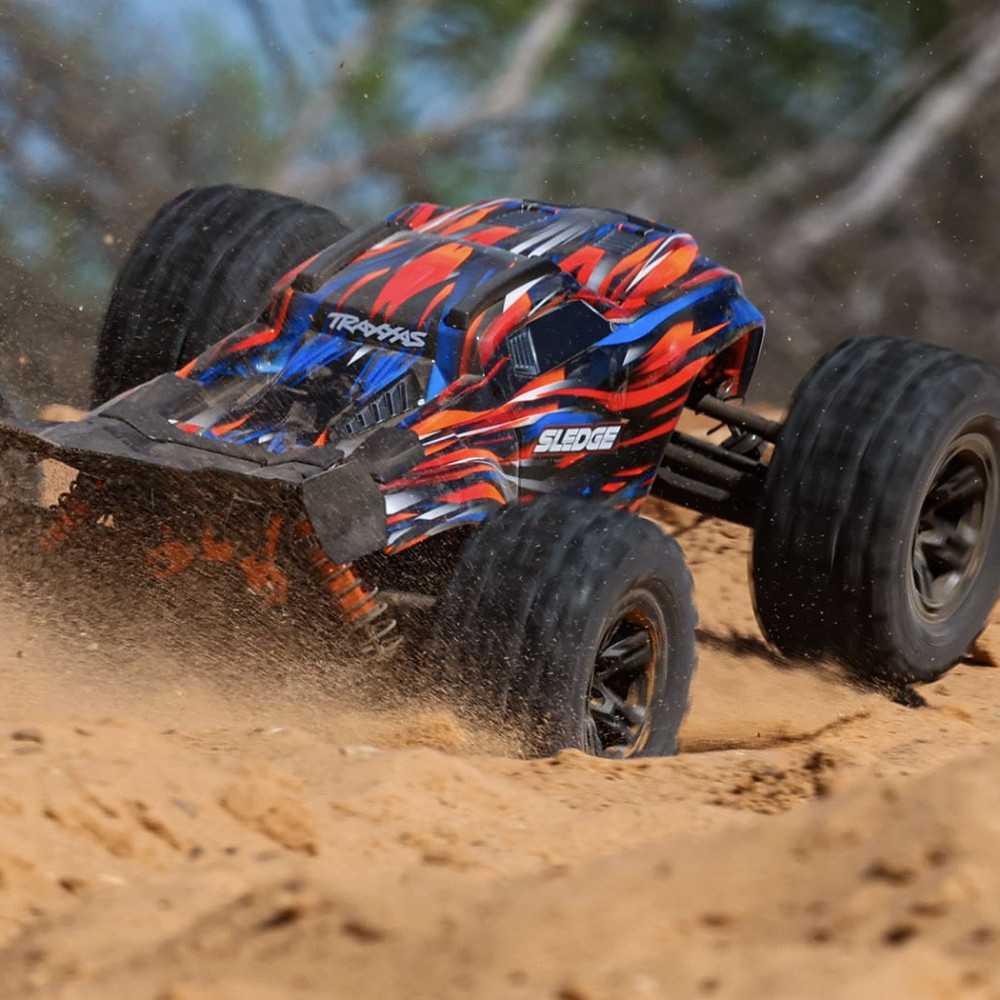 Traxxas Sledge Truggy Brushless VXL 6S BELTED 95096-4-ORNG vendita