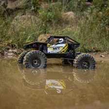 Axial UTB18 Capra 4WS 1/18 RTR Giallo - Crawler 4x4 - AXI-1750T2