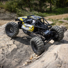 Axial UTB18 Capra 4WS 1/18 RTR Giallo - Crawler 4x4 - AXI-1750T2