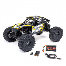 Axial UTB18 Capra 4WS 1/18 RTR Giallo - Crawler 4x4 - AXI-1750T2