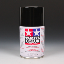Tamiya TS-6 Matt Black Spray 100ml - Nero Opaco - 85006