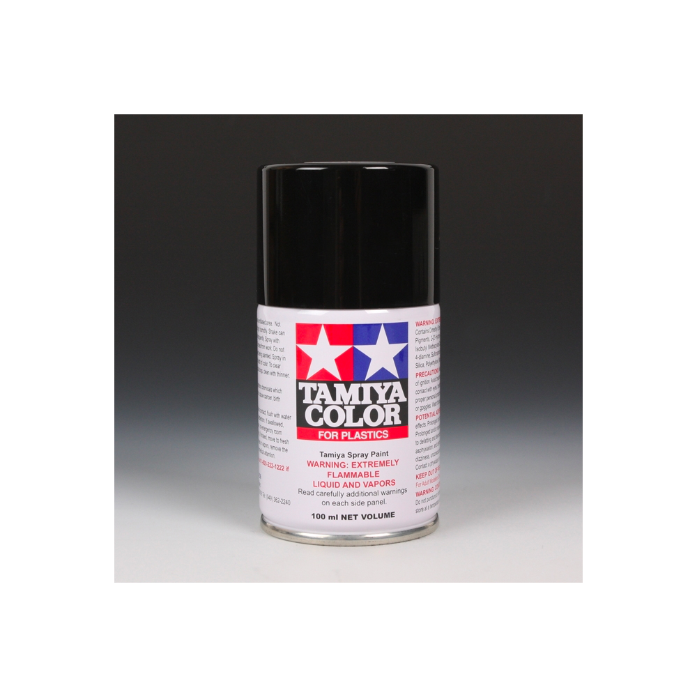 Tamiya TS-6 Matt Black Spray 100ml - Nero Opaco - 85006
