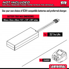 ARRMA Granite MEGA 665 4X4 RTR 1/10 Green - ARA4202V4T1