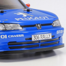 Tamiya TA47513 Peugeot 306 Maxi Pre-Painted Blue 1/10 BT-01
