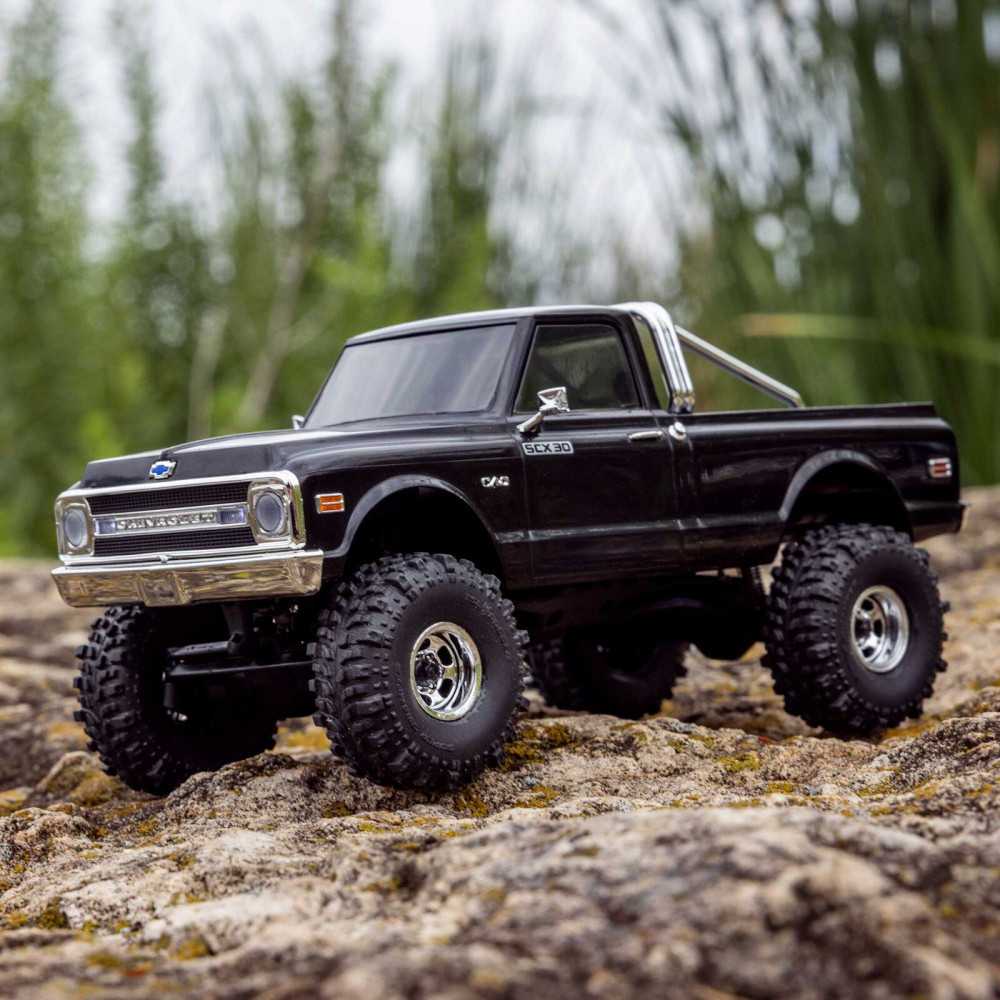 Axial SCX30 Chevrolet K10 1/30 4X4 RTR Black - AXI-2260T2