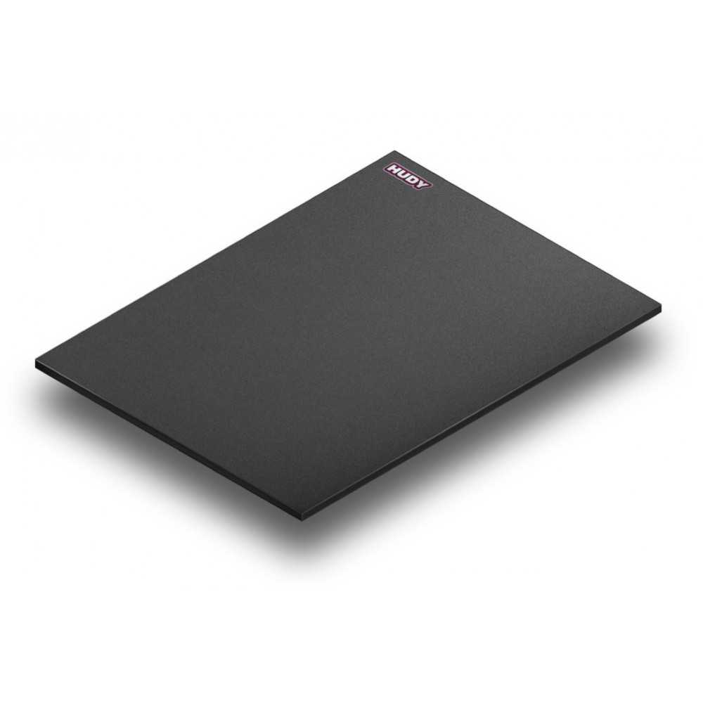 HUDY 108703 Set-Up Board 1/8 Off-Road & GT Dark Grey