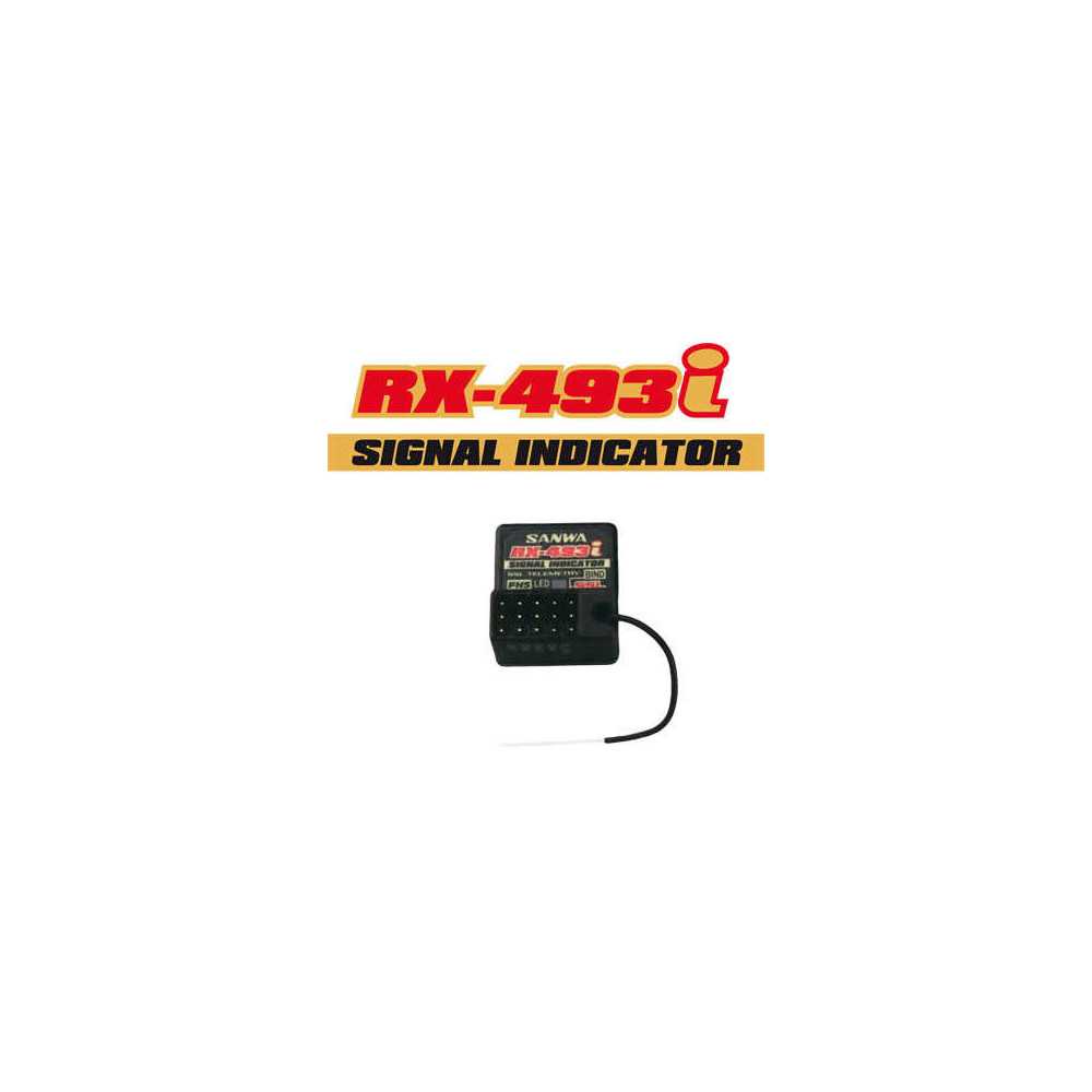 Ricevente Sanwa RX-493i 4CH FH5 SXR Waterproof | S.107A41376B