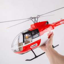 Elicottero FlyWing BO-105 Red RTF | Rotore 4 Pale con GPS H1