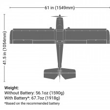 E-flite Timber 1.5m 10th Anniversary BNF | CasadelModellismo