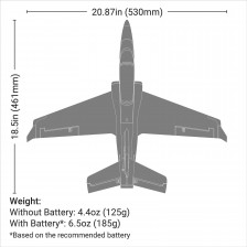 E-flite UMX Viper 30mm EDF 4S BNF | CasadelModellismo