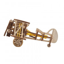 UGEARS Mini Biplano Puzzle 3D Meccanico in Legno | CasadelModellismo