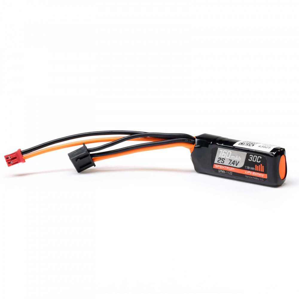 Spektrum LiPo 2S 7.4V 160mAh PH2.0 | Batteria Axial SCX30