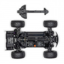 ARRMA Mini Kraton 3S BLX 4X4 1/16 RTR | Speed Truck 80 km/h