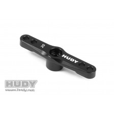 Hudy Squadretta servo alluminio 25T per Futaba - Savox (art. 293506)