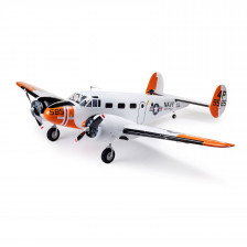 E-flite Beechcraft D18 1.5m BNF Basic | Bimotore RC Smart AS3X+