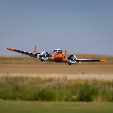 E-flite Beechcraft D18 1.5m BNF Basic | Bimotore RC Smart AS3X+