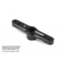 Hudy Squadretta servocomando alluminio 24T per Hitec (art. 293505)