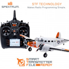 E-flite Beechcraft D18 1.5m BNF Basic | Bimotore RC Smart AS3X+