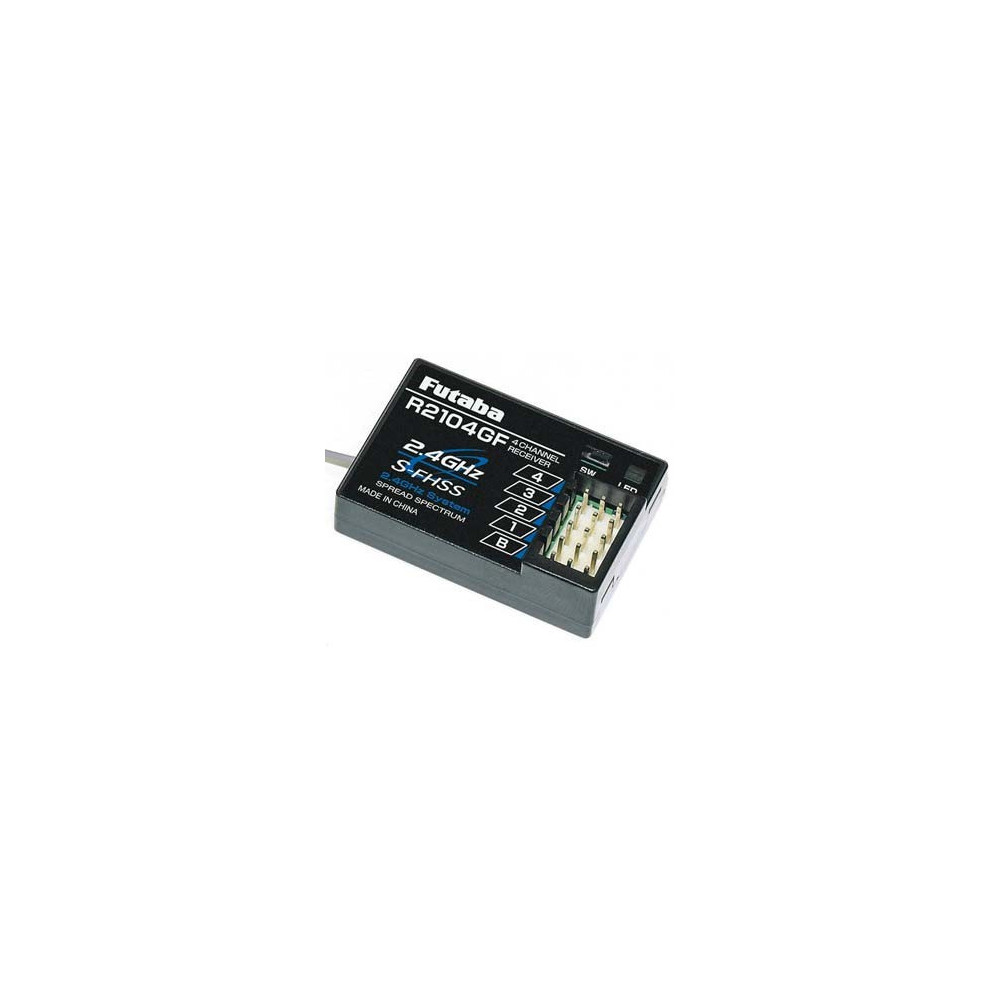 Futaba Ricevente 4 Canali R2104GF 2,4GHz FHSS 4,8-7,4V (art. FU106)