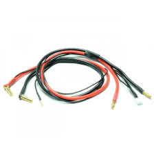 Cavo Ricarica Duo Pichler 4mm/5mm LiPo 2S Hardcase XH | C1506