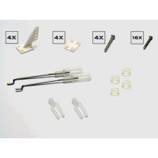 Set Aste di Comando Pichler Domino 2 | Ricambi Motoaliante C8127