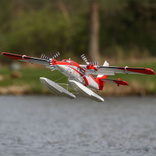 E-flite DHC-6 Twin Otter 1.4m BNF Basic con Galleggianti | EFL32050CF