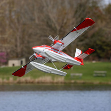 E-flite DHC-6 Twin Otter 1.4m BNF Basic con Galleggianti | EFL32050CF