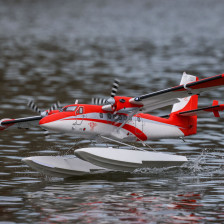 E-flite DHC-6 Twin Otter 1.4m BNF Basic con Galleggianti | EFL32050CF