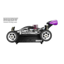 HUDY Star-Box 1/8 Off-Road | Cassetta d'Avviamento Pro | 104500