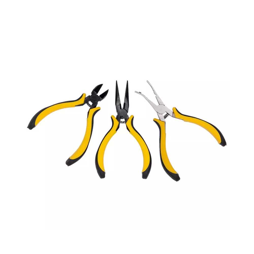 Set 3 Pinze Modellismo Hobbytech HTR-405 | Tronchese e Becchi Lunghi