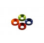 Axial Rondelle coniche svasate Alu 3x7x2mm Verde 6 pzz AXA1101 (art. AXIC1101)