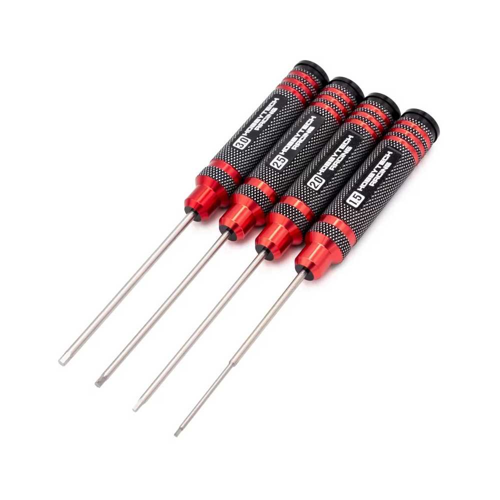 Kit 4 Cacciaviti Esagonali Hobbytech HTR-411 | Allen 1.5-3.0mm