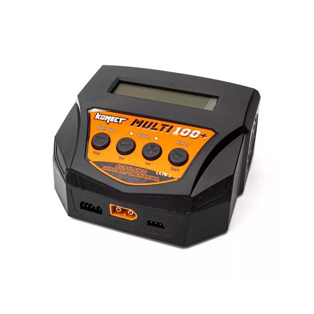 Caricabatterie Konect Multi100 Plus 100W AC/DC | LiPo NiMH Pb