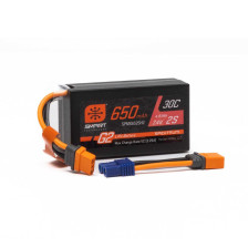 Batteria Spektrum Smart G2 LiPo 2S 650mAh 30C IC2 | SPMX652SH2