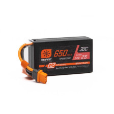Batteria Spektrum Smart G2 LiPo 2S 650mAh 30C IC2 | SPMX652SH2
