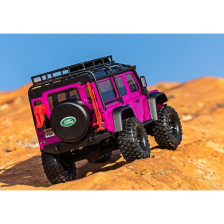 Traxxas TRX-4M Land Rover Defender Rosa 1/18 97054-1-PINK