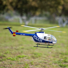 FlyWing Elicottero BO-105 Policia RTF Quadripala H1 GPS Stabilizzato Codice FW-BO105-RTF-POLICIA