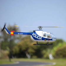 FlyWing Elicottero BO-105 Policia RTF Quadripala H1 GPS Stabilizzato Codice FW-BO105-RTF-POLICIA