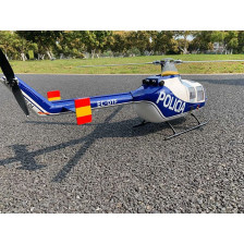 FlyWing Elicottero BO-105 Policia RTF Quadripala H1 GPS Stabilizzato Codice FW-BO105-RTF-POLICIA