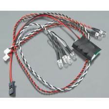 Axial Set centralina con luci LED: 4 bianche e 2 Rosse (art. AXIC2425)