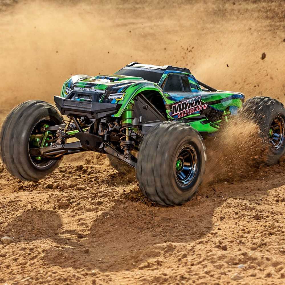 Traxxas Maxx Ultimate 1/10 Monster Truck Brushless 4S 89087-4-GRN Traxxas Maxx Ultimate 1/10 Monster Truck Brushless 4S 89087-4-GRN