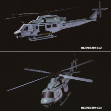 Goosky BAF050012 E2 GPS Elicottero Scala 1:35 UH-1Y RTF Mode 2