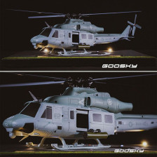 Goosky BAF050012 E2 GPS Elicottero Scala 1:35 UH-1Y RTF Mode 2