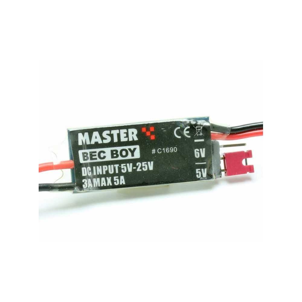 MASTER C1690 Regolatore di Tensione BEC BOY 3A EAN 4056534012404 MASTER C1690 Regolatore di Tensione BEC BOY 3A EAN 4056534012404